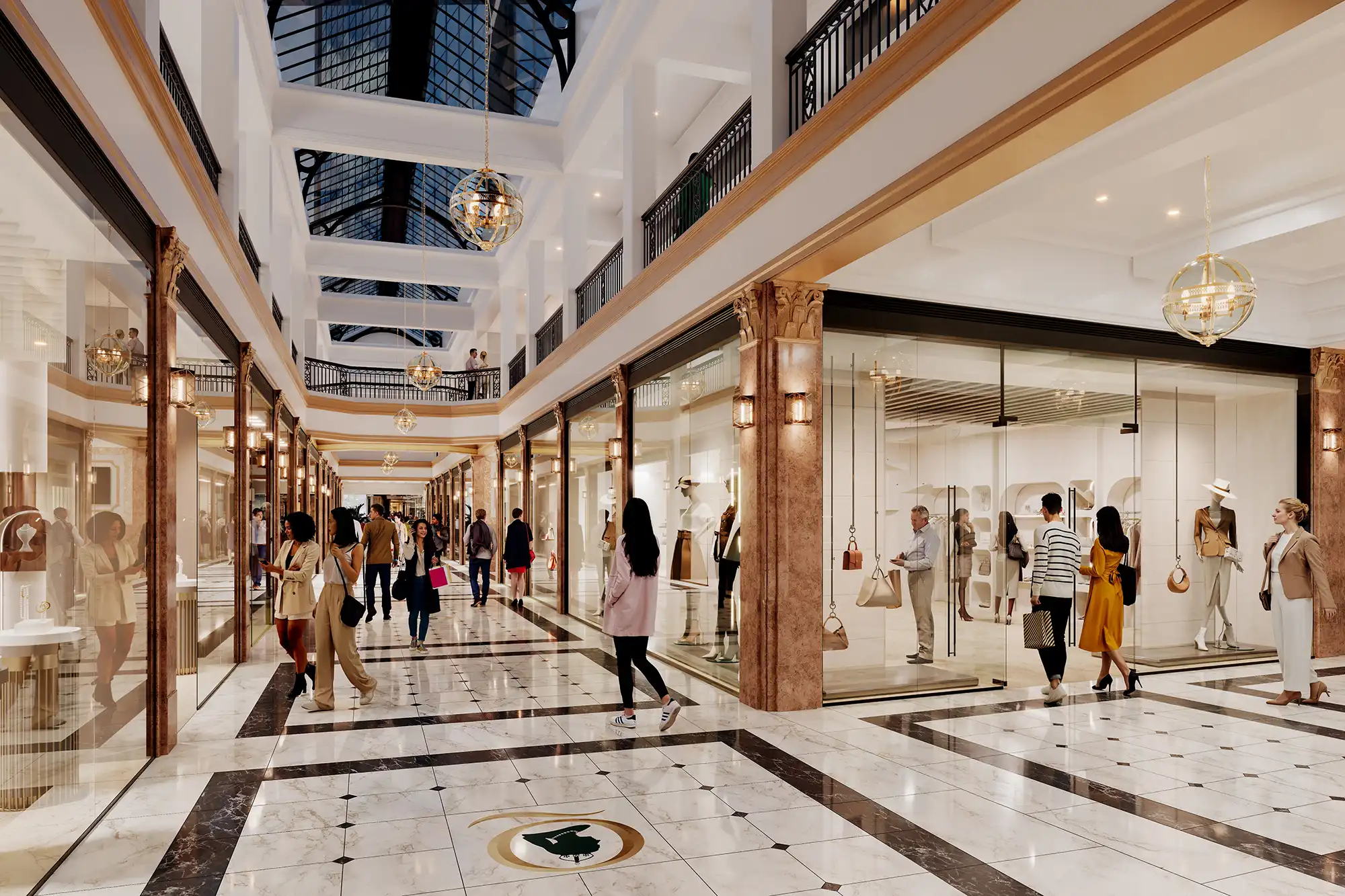 Queens Arcade Interior